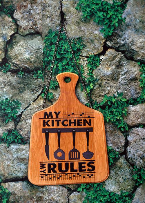 Wooden "My Kitchen"  Plaque