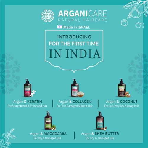 Arganicare Natural - Shea Butter - Dry Hair Combo Pack (Shampoo & Conditioner)