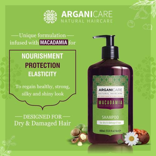 Arganicare Natural - Macadamia - Boost Volume Hair Wellness Set (Shampoo & Conditioner)