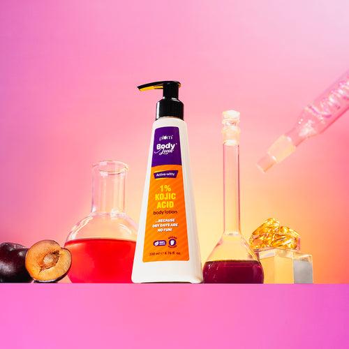 Active-witty 1% Kojic Acid Body Lotion by Plum BodyLovin'