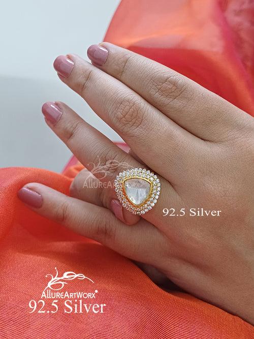 Radiant Silver Ring