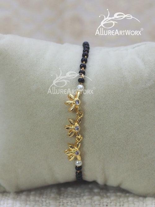 Flower Mangalsutra Bracelet