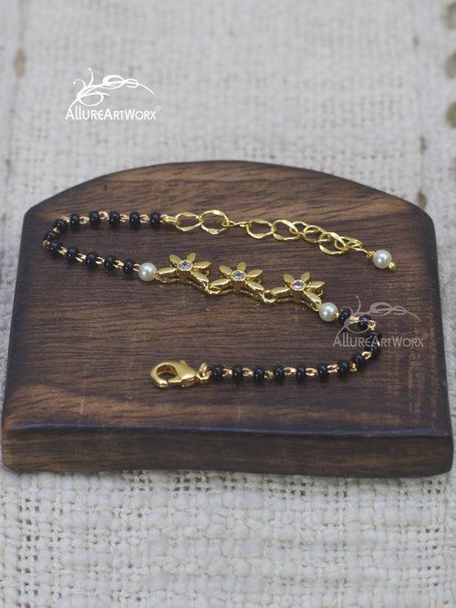 Flower Mangalsutra Bracelet