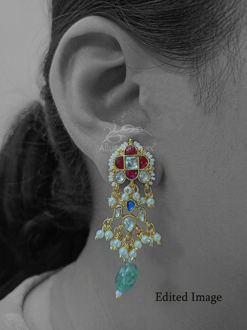 Jadau Earrings