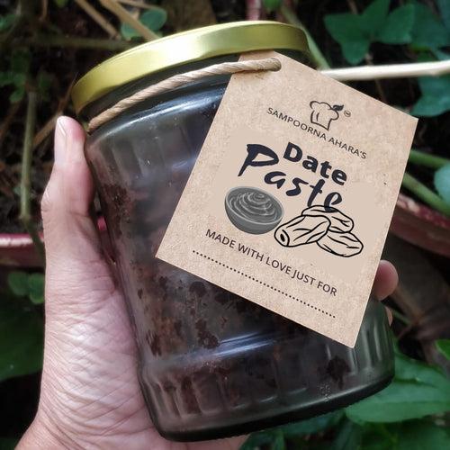 Dates Paste | Rich in Iron | Preservative Free | Healthy Sugar Alternative | Vegan, Gluten-Free, Unprocessed