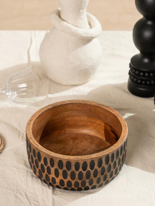 Africana Wooden Bowl