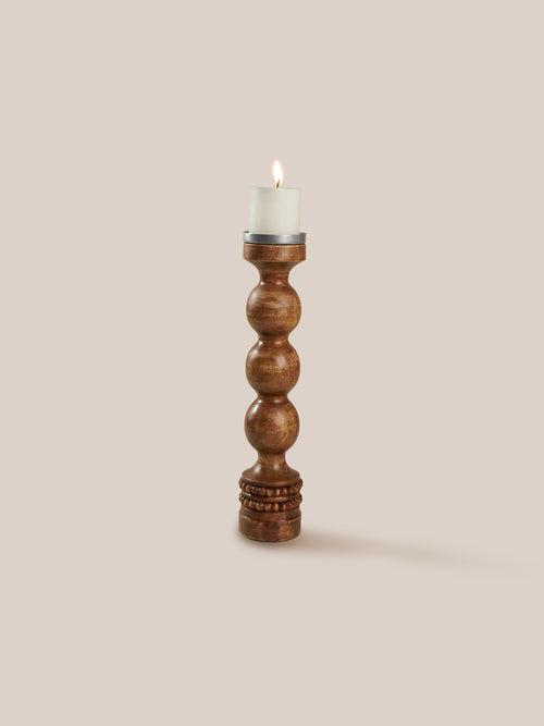 Perola Candle Stand- Natural