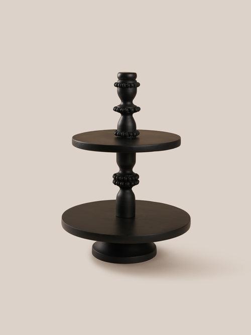 Perola Dessert Stand - Black