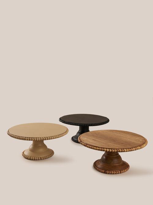 Perola Cake Stand- Beige