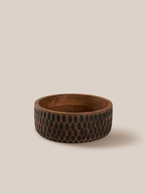 Africana Wooden Bowl