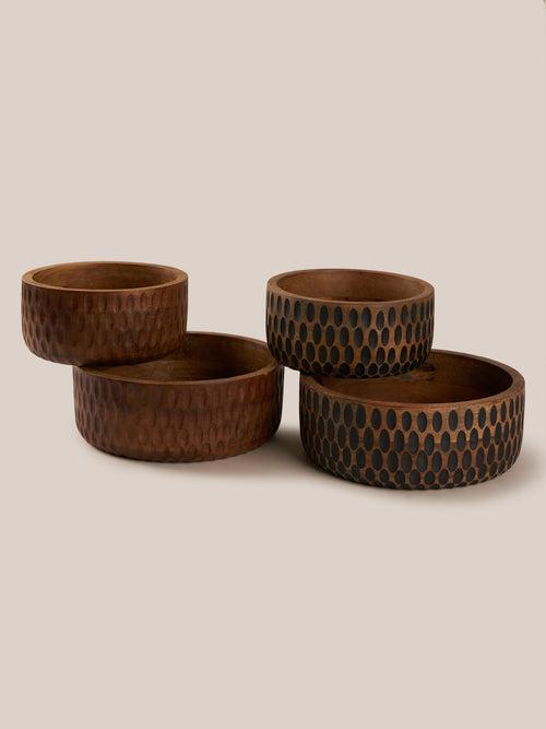 Africana Wooden Bowl