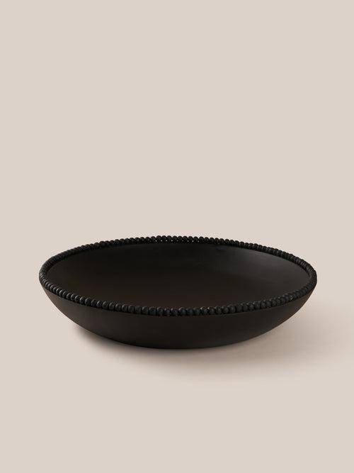 Perola Decor Bowl- Black