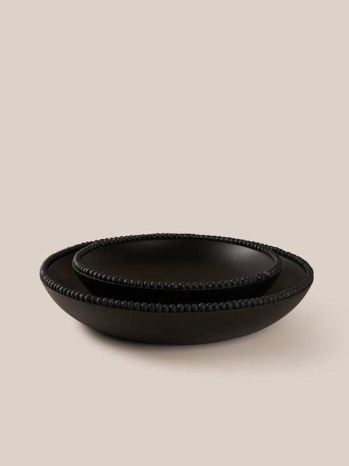 Perola Decor Bowl- Black