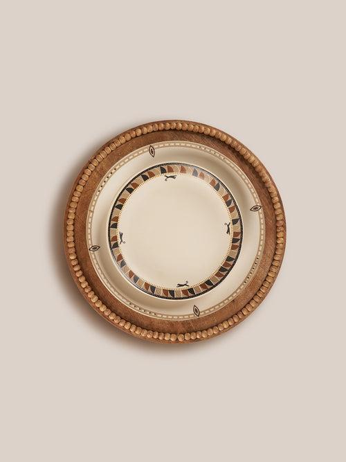 Perola Charger Plate- Natural