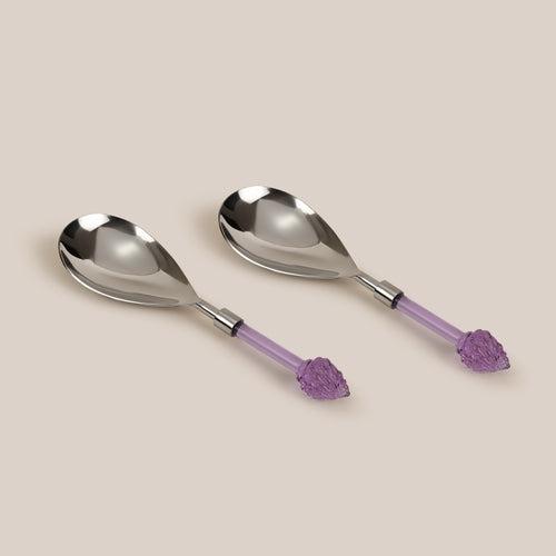 Artichoke Serving Spoon (Purple) | Tableware