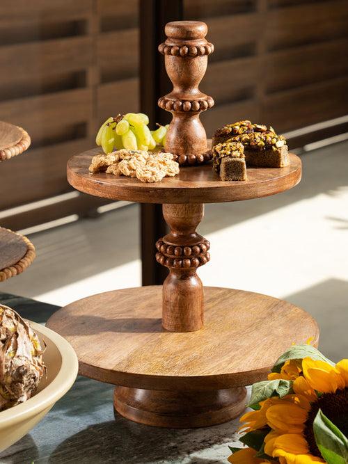 Perola Dessert Stand- Natural