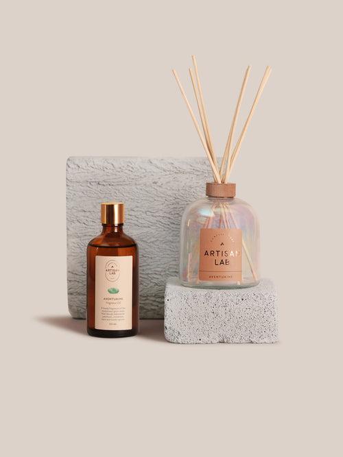 Aventurine Diffuser Set | Home Fragrances