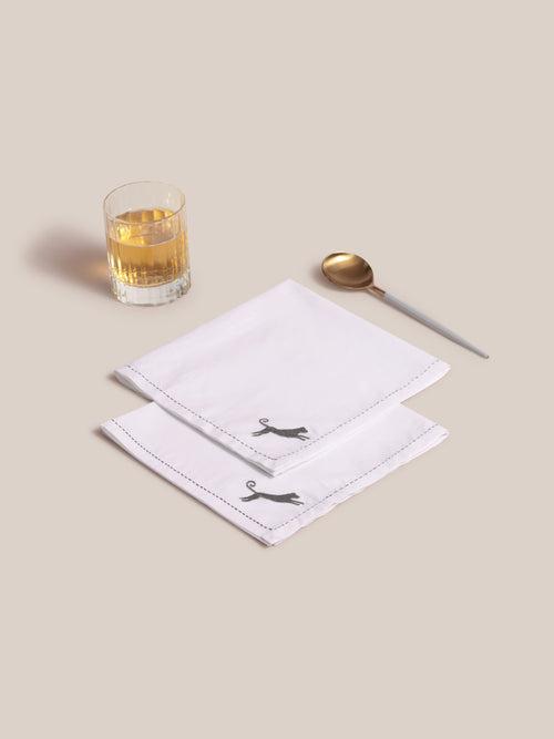 Africana Dinner Napkin - Ivory