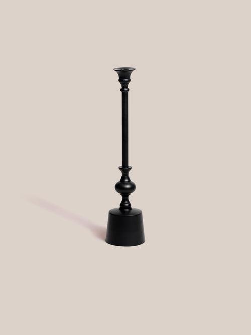 Dawn Taper Candle Holder - Black