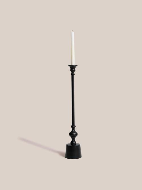 Dawn Taper Candle Holder - Black