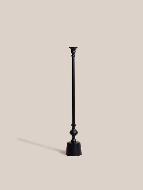 Dawn Taper Candle Holder - Black