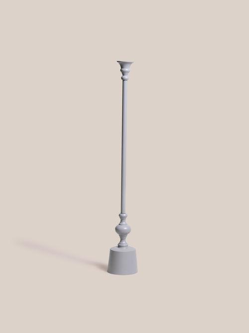 Dawn Taper Candle Holder - Grey