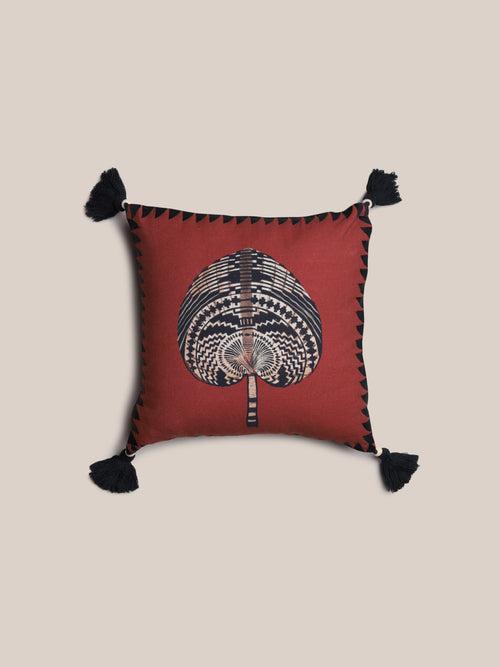 Shabiki Cushion Cover - Rust | Decor Accents