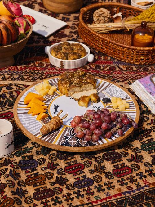 Africana Lazy Susan