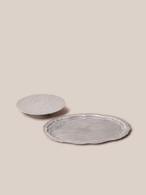 Deep Sea Cake Stand - Grey