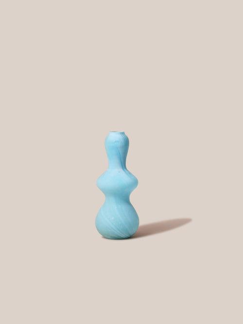 Wave Tall Vase - Blue