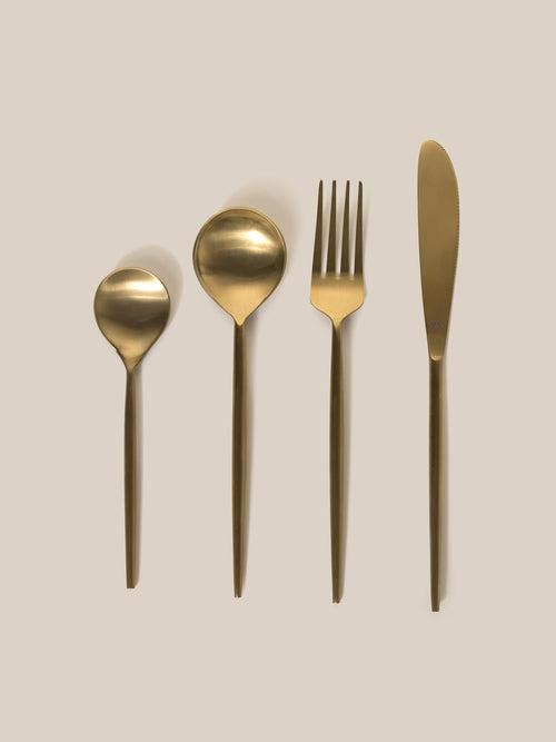 Grazia Flatware - Gold