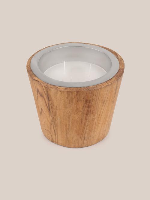 Teak Wood  - Bucket Candle | Soywax Candles