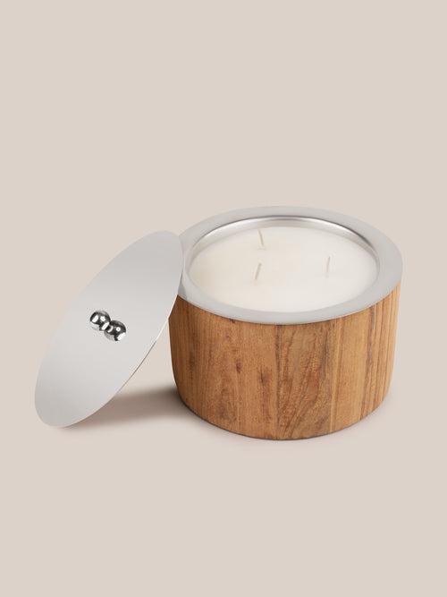 Teak Wood - Branch Candle With Lid | Soywax Candles