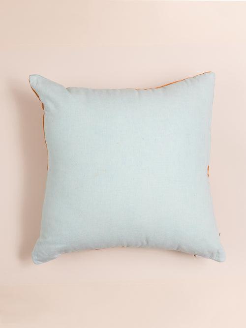 Carousel Cushion Cover - Rust/Aqua | Decor Accents