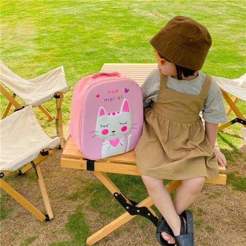 Cartoon children's backpack kindergarten EVA school bag for zoo