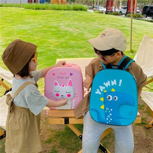 Cartoon children's backpack kindergarten EVA school bag for zoo