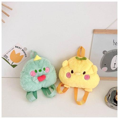 Children's Plush Backpack Cute Style Shoulder Bag Soft Plush Material Children's Bag Cute Accessories