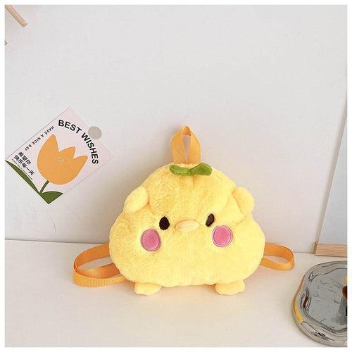 Children's Plush Backpack Cute Style Shoulder Bag Soft Plush Material Children's Bag Cute Accessories