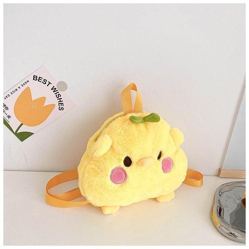 Children's Plush Backpack Cute Style Shoulder Bag Soft Plush Material Children's Bag Cute Accessories