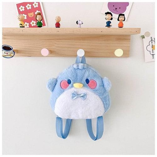 Children's Plush Backpack Cute Style Shoulder Bag Soft Plush Material Children's Bag Cute Accessories