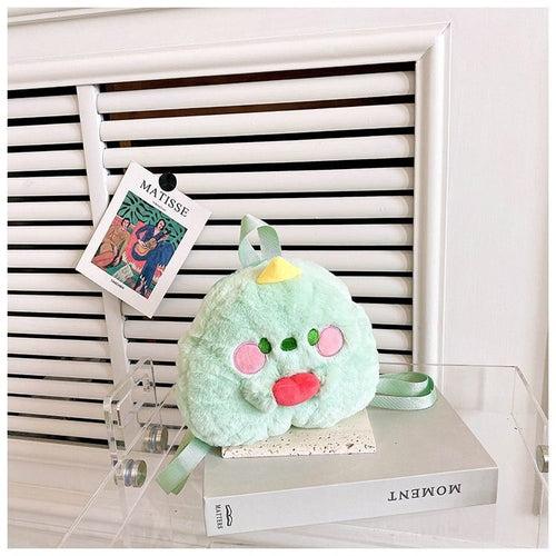 Children's Plush Backpack Cute Style Shoulder Bag Soft Plush Material Children's Bag Cute Accessories