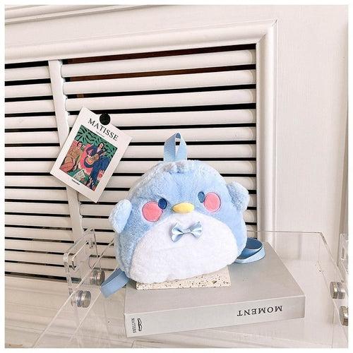 Children's Plush Backpack Cute Style Shoulder Bag Soft Plush Material Children's Bag Cute Accessories