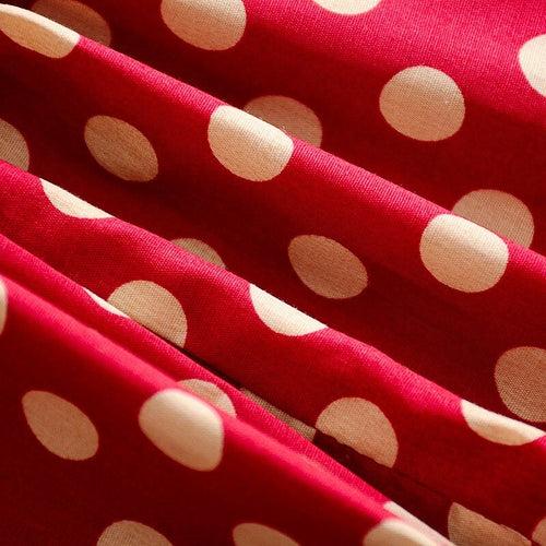 1C Short Dress For Girls Elegant Princess Clothes Long Sleeve Mini Polka Dots For Kids Fall