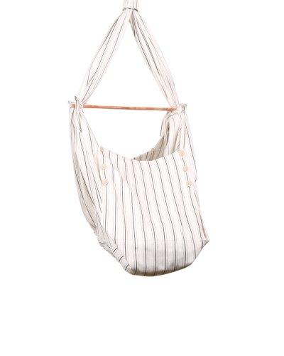 Cotton Fabric And Steel Spring Baby Cradle