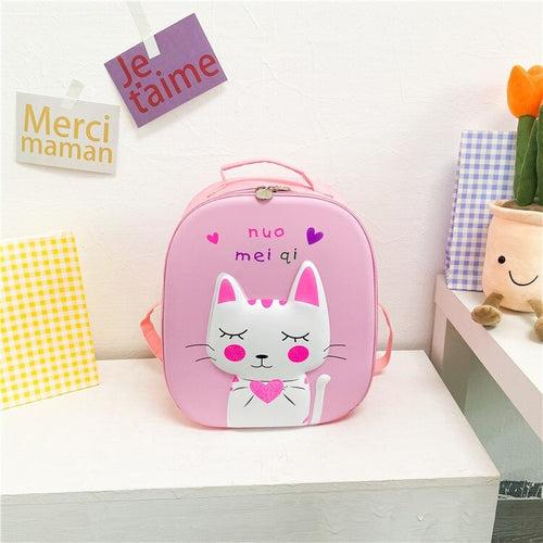 Cartoon children's backpack kindergarten EVA school bag for zoo