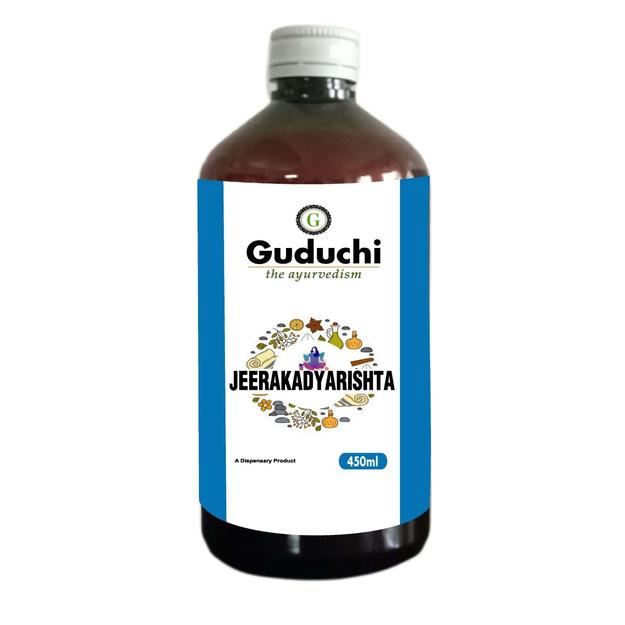 Asava Arishta Jeerakadyarishta  | Effective remedy for Diarrhea, Indigestion, Improves Appetite | Useful in Postnatal Care | 450ML