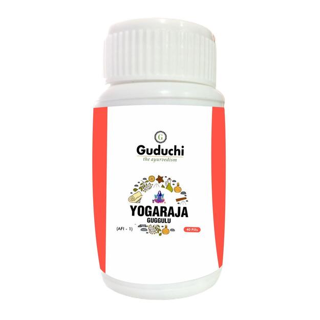 Yogaraj Guggulu | Helpful in obesity, joint pain, arthritic conditions and rheumatism- 40 Pills