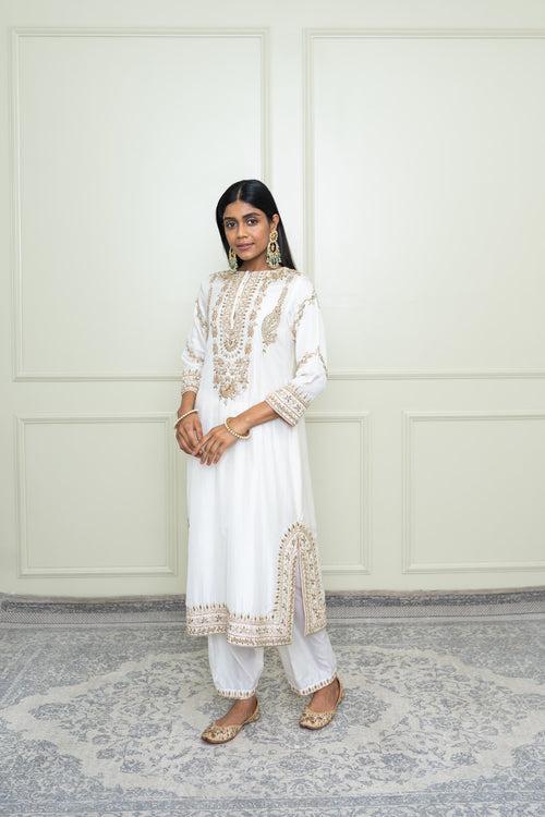 Aarini - A-Line kurta with dogri salwar