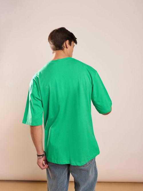 Unisex Green DESIRE Oversized T-Shirt