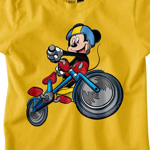 Boys Disney Mickey Printed Tees